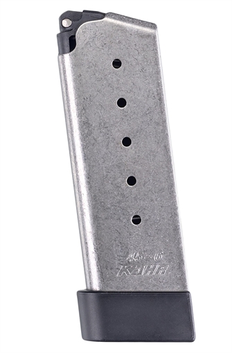 Picture of Kahr Arms OEM Stainless Detachable w/ Grip Extension 6rd 45 ACP for Kahr CM/PM K625G