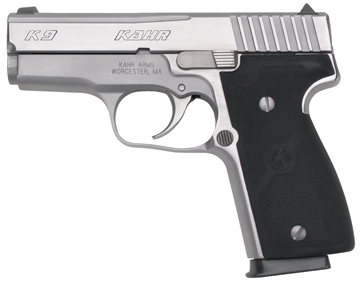 Picture of KAHR HGA 9MM 3.5" BBL POLISHED SS ELITE 7/RD MAG FRONT STRAP CHECKERING K9098A