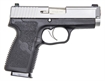 Picture of Kahr Arms P 40 S&W Caliber with 3.60" Barrel, 7+1 Capacity, Black Finish Frame, Serrated Matte Stainless Steel Slide, Textured Polymer Grip & TruGlo Night Sights KP4043NA