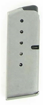 Picture of Kahr Arms Handgun Magazine Stainless with Flush Metal Base Fits Kahr Models PM/CM/MK 9mm Luger 6/rd PACKED MK620
