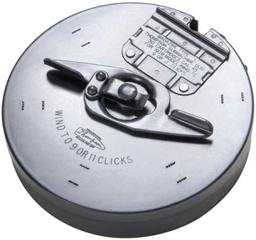 Picture of Auto Ordnance Rifle Magazine, 45ACP, 50 Rounds Drum, Fits 1927, Blued Finish, Does Not Fit The M Or Military Model Of The Thompson QTMT13KT