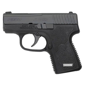 Picture of Kahr Arms P380 380 ACP 6+1/7+1, 2.53" Stainless Match Grade Barrel, Matte Black Serrated Stainless Steel Slide, Black Polymer Frame, Black Textured Polymer Grip, Night Sights, Right Hand KP3834N