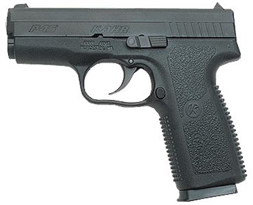 Picture of Kahr Arms P45 45ACP BLACK SS/POLY 6+1 # W/TWO MAGS & CASE 3.54" BBLKP4544