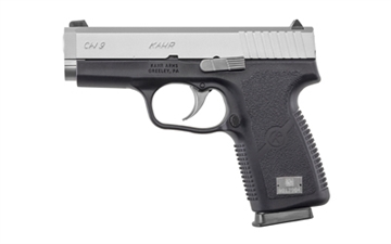 Picture of Kahr Arms CW9, Striker Fired, Semi-automatic, Polymer Frame Pistol, 9MM, 3.5" Barrel, Matte Finish, Stainless Steel Slide, Black Frame, 7 Rounds, 1 Magazine CW90G93