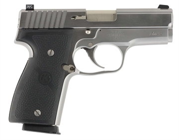 Picture of KAHR HGA 9MM 3.5" BBL POLISHED SS NS 7/RD MAG ELITE 2003 FRONT STRAP CHECKERING K9098NA