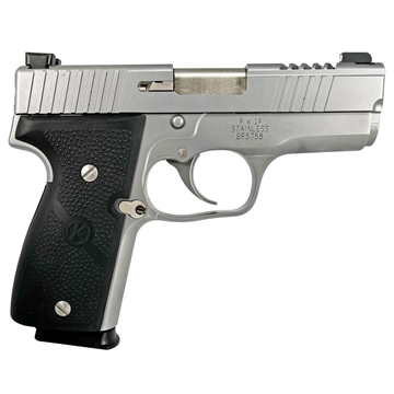 Picture of Kahr K9 Limited Edition Cut Out Stainless Steel Slide Handgun 9mm Luger 7rd Magazines 3.6" Barrel TruGlo Sights K9093N22