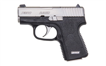 Picture of Kahr Arms P *CA Compliant 380 ACP Caliber with 2.53" Barrel, 6+1 Capacity, Black Finish Frame, Serrated Matte Stainless Steel Slide, Textured Polymer Grip & TruGlo Night Sights KP38233N