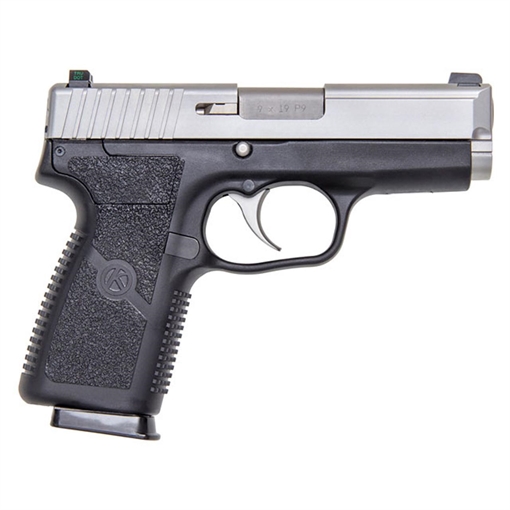 Picture of Kahr P9 Handgun 9mm Luger 7rd(2)&8rd(1) Magazines 3.6" Barrel Stainless Slide/Black Grip Night Sights CA Compliant KP9093NA