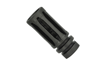 Picture of KAK Industry Flash Hider, 556NATO, Fits AR-15, 1/2x28, 2.060" Long, Phosphate Finish, Black 1-2-28A2EXTFLASHHID