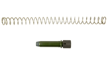 Picture of KAK Industry K-SPEC Enhanced, Buffer and Spring Kit, 4.7oz Gray Tip Buffer, Anodized Finish, Olive Drab Green, A5 Style Length 522-0704-109