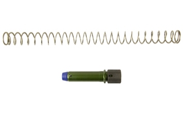 Picture of KAK Industry K-SPEC Enhanced, Buffer and Spring Kit, 5.6oz Blue Tip Buffer, Anodized Finish, Olive Drab Green, Includes Flatwire Buffer Spring, A5 Style Length 522-0704-110