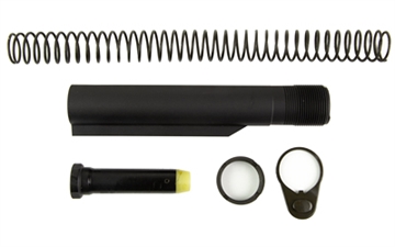 Picture of KAK Industry AR-15 Carbine Buffer Tube Kit, Mil-Spec, Anodized Finish, Black AR15-KT-003