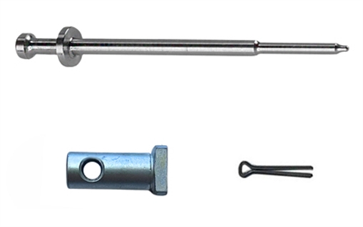 Picture of KAK Industry AR-15 Carrier Completion Kit, Chrome Finish, Silver, Includes Cam Pin, Firing Pin and Retaining Pin 304-1010-003