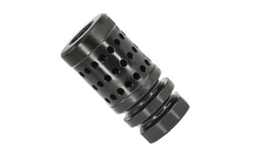 Picture of KAK Industry Compensator, 556NATO, Fits 1/2x28, Phosphate Finish, Black COMP-556