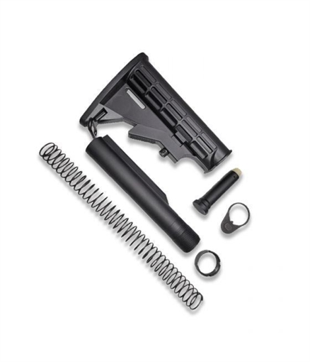 Picture of KAK Industry 6 Position M4 Carbine Stock Assembly Kit KAK-M4-STOCK-ASSEMBLY