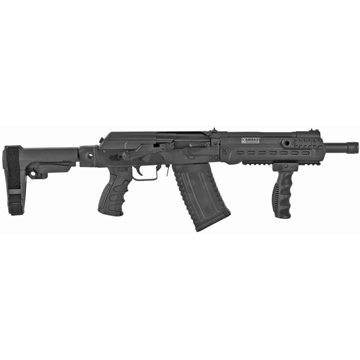 Picture of KALASHNIKOV USA SGA 12GA 12.5IN BBL BLK SBA3 BRACE 2 5RD MAGS FORWARD VERTICAL GRIP KOMRAD