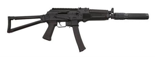 Picture of Kalashnikov USA KR-9S 9mm Side Folding Triangle Stock Faux Suppressor Rifle 30rd KR-9S KR9S