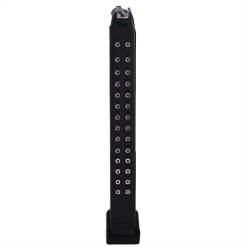 Picture of KCI Extended Glock Handgun Magazine for 17/17L/19/19X/26/34/45/47 Gen 1-5 9mm Luger 33/rd KCI -MZ008