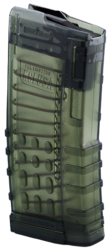 Picture of KCI USA AR-15 Rifle Magazine Translucent Smoke .223 Rem/5.56x45mm 21/rd KCI-MZ066 KCIMZ066