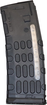 Picture of KCI USA Polymer Magazine, 223 Remington/556NATO, 30 Rounds, Fits AR-15, Black KCI-MZ018-BP