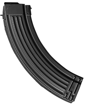 Picture of Kci Usa Inc KCI-MZ006 AK-47 40rd 7.62x39mm Compatible w/ AK-47/AKM Black Steel KCIMZ006