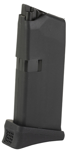 Picture of KCI USA Glock 43 Handgun Magazine 9mm Luger 6/rd Black with Grip Extender KCI-MZ053 KCIMZ053