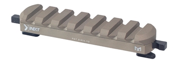 Picture of KDG KINECT MLOK PICATINNY RAIL  7 SLOT MOUNT FDE KIN5-200-C07