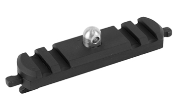 Picture of Kinetic Development Group, LLC Kinect M-LOK Harris Bipod Adapter, 7-Slot, Black KIN5-220