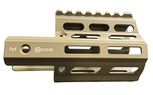 Picture of Kinetic Development Group, LLC M-LOK Rail Extension, 3.25", Fits M-LOK SP9 Stribog, Anodized Finish, Flat Dark Earth STR5-MK2-110