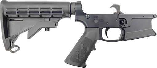 Picture of KE Arms KE-15 Billet Complete AR15 Lower - Black 1-50-01-075