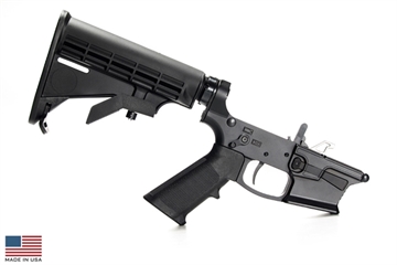 Picture of KE Arms KE-9 Billet Complete Glock 9mm Lower - Black 1-50-01-064