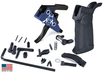 Picture of KE Arms LOWER PARTS KIT DMR TRIGGER AMBI SELECTOR (Black) 1-50-01-513