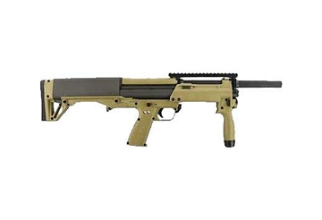 Picture of KELTEC KSG COMPACT NR SHOTGUN SGP 12GA PICATINNY RAILS 18.5" BBL W/SLING 8-RD SYN TAN KSGNRTAN