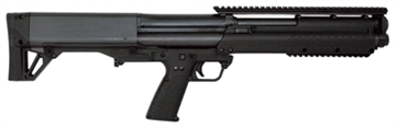 Picture of Kel-Tec KSG, Pump Action Shotgun, 12 Gauge, 3" Chamber, 18.5" Barrel, Black Finish, Synthetic Stock, Tactical Handguard with Rails, 7+7 Rounds KSGBLK