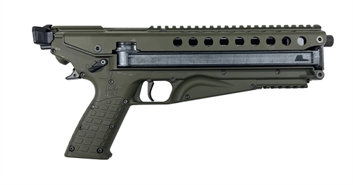 Picture of Kel-Tec P50 5.7x28mm 9.60" 50+1 (2), Green, Polymer Frame, Fiber Optic Sight P50GRN