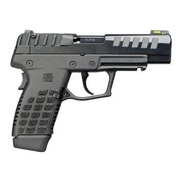 Picture of Kel-Tec P15, Striker Fired, Semi-automatic, Polymer Frame Pistol, Compact, 9MM, 4" Barrel, Matte Finish, Black, Hi-Viz Fiber Optic Front Sight, Tritium Rear, 2 Magazines, (1)-15 Round & (1)-12 Rounds P15BLK