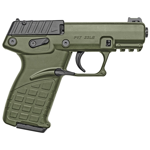 Picture of KELTEC P17 HGA 22LR 3.93IN THREADED BBL GREEN 16RD MAG P17BGRN