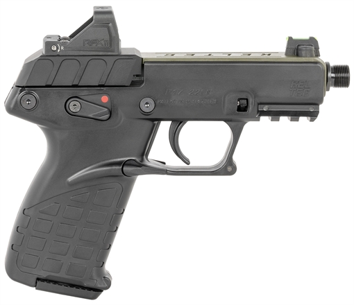 Picture of Kel-Tec P17 22 LR 16+1 3.80" w/Optic & Holster Green/Black P17GRNBLKOPTIC