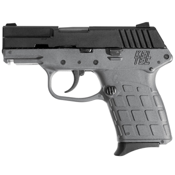 Picture of KEL-TEC PF-9 W/GRAY GRIP HGA 9MM 3.1" PKZ 12OZ 7RD PF9PKGRY