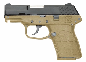 Picture of KEL-TEC PF-9 W/TAN GRIP HGA 9MM 3.1" PKZ 12OZ 7RD PF9PKTAN
