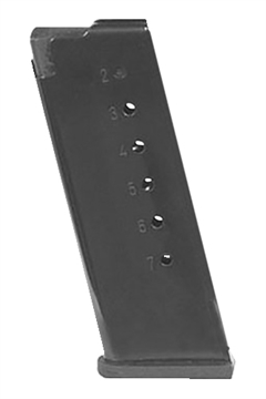 Picture of Kel-Tec Magazine, 9MM, 7 Rounds, Fits PF9, Blued Finish PF9-498 PF9498