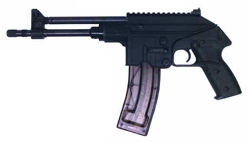 Picture of Kel-Tec PLR22 22 LR 26+1 10.20" All Black Steel/Threaded Barrel & Polymer Frame w/Picatinny Rail & Polymer Grip PLR22BLK