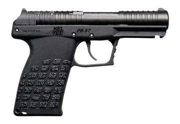 Picture of Kel-Tec PR57BLK10 PR-5.7  Compact 5.7x28mm 10+1 4.64" Stainless Rotary Barrel, Black Oxide Steel Optic Ready/Serrated Slide, Black Polymer Frame w/Accessory Rail, Textured Grip