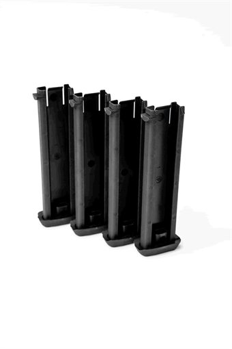 Picture of Kel-Tec 380ACP Stripper Clips, Holds 10 Rounds, Black, Pack of 4, For PR-3AT PR-3AT-1500