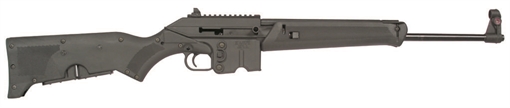 Picture of Kel-Tec SU-16 Sport Utility 5.56x45mm NATO Caliber with 18.50" Barrel, 10+1 Capacity, Black Metal Finish, Black Fixed Storage Compartment Stock Right Hand SU16BLK