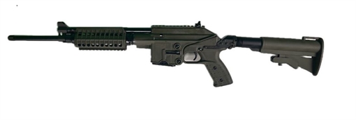 Picture of KELTEC SU16E W/FOLD STK RIA 223 16" BBL GREEN PG GRIP 10RD SU16EGRN