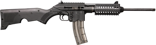 Picture of Kel-Tec SU-22 Full Size 22 LR 26+1 16.10" Black Barrel Black Polymer Receiver Black Fixed Stock w/Storage Compartment Right Hand SU22CABLK