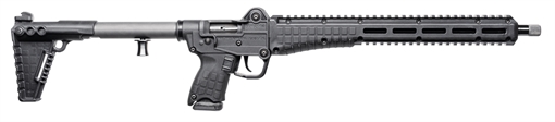 Picture of Kel-Tec SUB2000 Gen3 9mm Luger 15+1 16.15" Black Nitride Steel Threaded Barrel, Black Picatinny Rail Aluminum Receiver, M-LOK Handguard, Black Synthetic Folding Stock SUB2K9GLKBLK