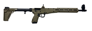 Picture of KELTEC SUB 2000 GLK 22 RIA 40S&W 16" LTW BLUED TAN GRIP 10RD SUB2K40GLK22BTAN