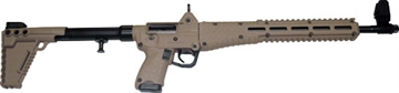 Picture of KELTEC SUB 2000 S&W M&P RIA 40S&W 16" LTWT BLUED TAN GRIP 10RD SUB2K40MPBTAN